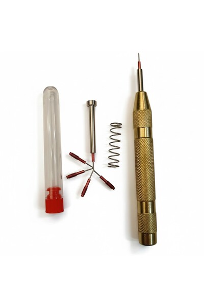 STAND MARKET Saat Kordonu Pim Çıkarma Aleti Yaylı – Çelik & Titanyum Uçlu, Metal Kordon Kısaltma Aparatı