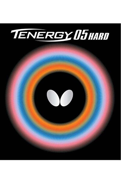 BUTTERFLY Tenergy 05 Hard Table Tennis Rubber Inverted Professional Black (2.1mm)