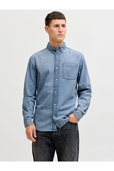 Jack & Jones Jeanshemd Regular Fit Jeanshemd