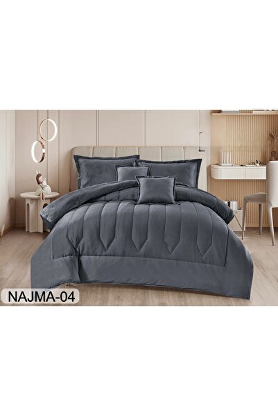 LUXURY Single and a half star velvet winter faux fur bedspread 170x230