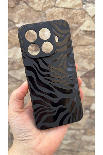 Vip Case Xiaomi Mi 15T PRO Uyumlu Zebra Desenli Silikon Darbe Emici Klasik Korumalı Rubber Kılıf 277