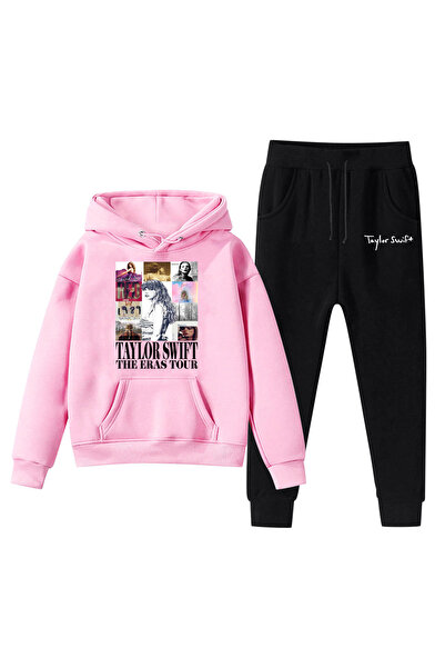 NO BRAND طقم سويت شيرت من الصوف من تايلور سويفت، جولة ذا إيراس، WY-386، وردي،...