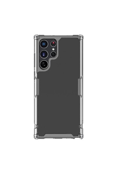 Nillkin Carcasă Nature TPU Pro pentru Samsung Galaxy S22 Ultra 5G, Transparentă
