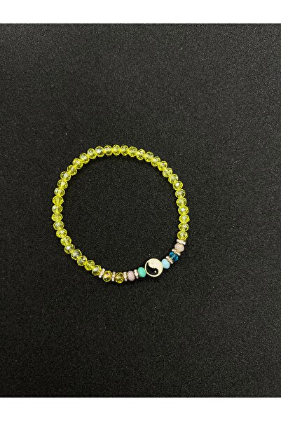 GiftPack سوار من الخرز الحجري الطبيعي - موديل مريح ومرن