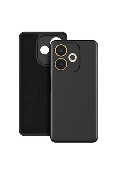 ELITE MOBILE Husă moale din catifea compatibilă cu Oppo A5 Pro 5G, neagră