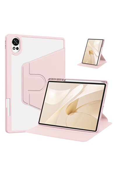 URBBKING جراب لجهاز هواوي ميت باد إير 12 بوصة / ميت باد 12 إكس، غطاء حامل دوار مع حامل قلم.