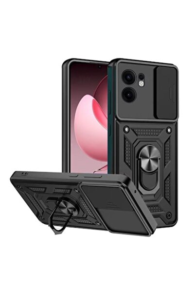 ELITE MOBILE Carcasă antișoc cu inel și magnet compatibilă cu Oppo Reno 13F, ...