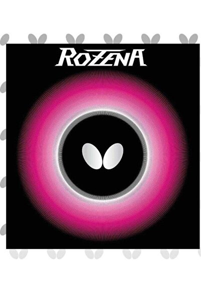 BUTTERFLY Rozena Table Tennis Rubber Inverted Professional Black (1.7mm)
