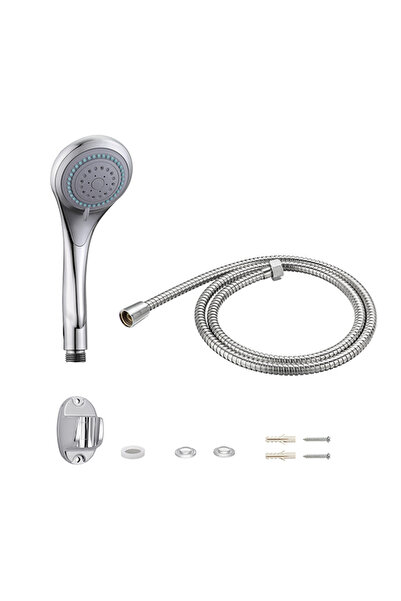 Lawazim Handheld Shower Head Set 1.5m - 3 Mode Water Saving Hose Holder