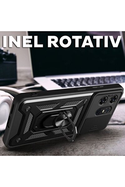 OEM Carcasă antișoc compatibilă cu Honor X8a, Neagră