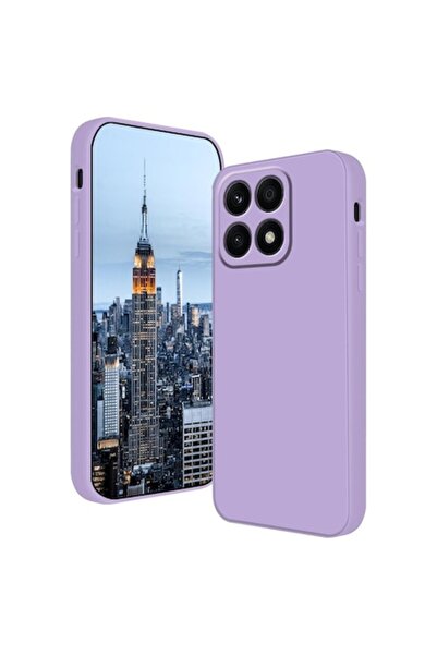 ELITE MOBILE Carcasă moale din catifea compatibilă cu Honor X8b, liliac