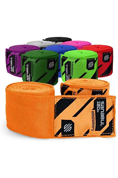 Sanabul Elastic Professional 180 inch Handwraps for Boxing Kickboxing Muay Th...