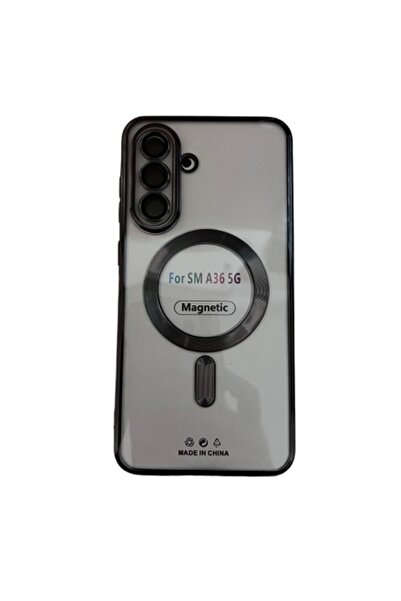 OEM Carcasă magnetică de lux compatibilă cu Samsung Galaxy A36 - Negru electric