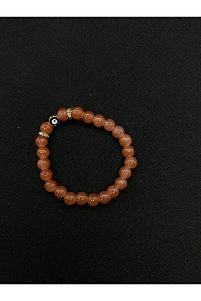 GiftPack سوار نسائي أنيق من الخرز الحجري الطبيعي