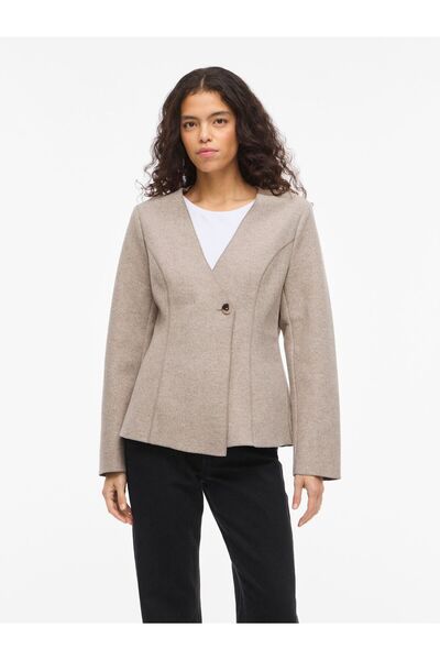 VILA Strickjacke VIJUICE V-Ausschnitt