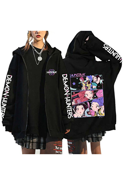 NO BRAND هودي كيبوب ويتشر للبنات، بقصة فضفاضة، مناسب لفصلي الخريف والشتاء، WY...