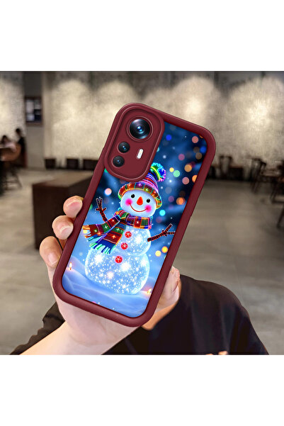 Hontinga حافظة ملونة بسيطة من مادة السيليكون المتوافقة مع هاتف Xiaomi Mi 12T ...