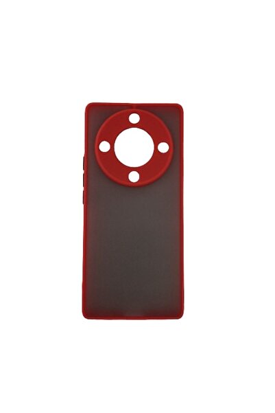 OEM Carcasă hibridă compatibilă cu Honor Magic 5 Lite, roșu fumuriu