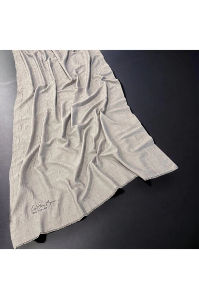 LA BOUTIQUE Be Happy Shawl Gray