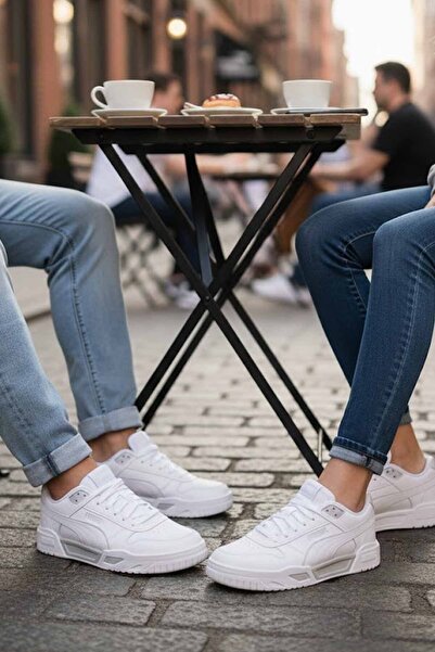 Puma Unisex White Sneakers Shoes Rbd Tech Rs-9000