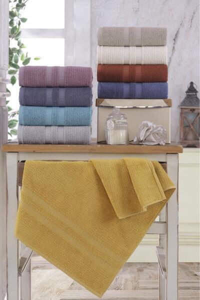 Hobby Ayliz 6-Piece Hand and Face Towel Set 50X90