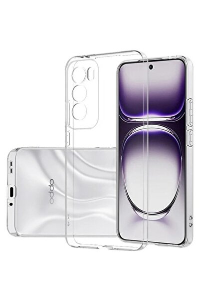 ELITE MOBILE Carcasă moale TPU compatibilă cu Oppo Reno 12 5G, transparentă