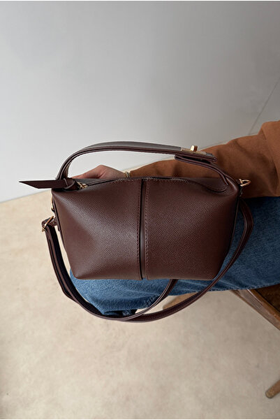 Mupa Shoes Women's Hand and Shoulder Bag Aci Brown