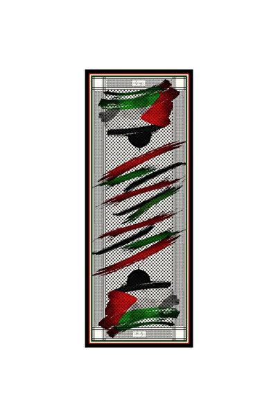 LA BOUTIQUE Kefiye Soft Cotton Shawl - 70X190 -119-01