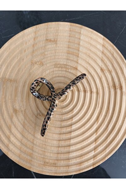 MutluBiDünya Leopar Desenli Büyük Boy Mandal Toka