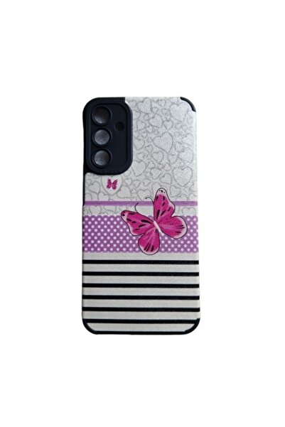 OEM Carcasă moale cu design fluture, compatibilă cu Samsung Galaxy A15
