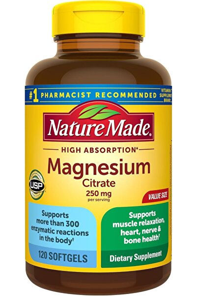 Bayer Nature Made Magnesium Citrate 250 mg 140 Softgel