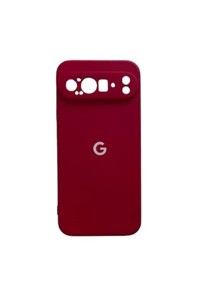 OEM Carcasă din catifea moale TPU compatibilă cu Google Pixel 9 Pro XL, roșie