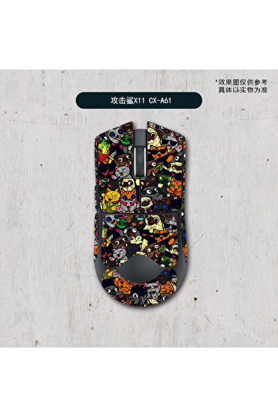 silabor X11 ve X2 Uyumlu Fare Kaymaz Bant Çıkartma Tape Koruyucu Kavrama Band...