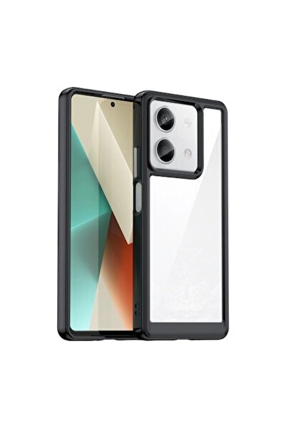 OEM Carcasă moale TPU neagră compatibilă cu Xiaomi Redmi Note 13