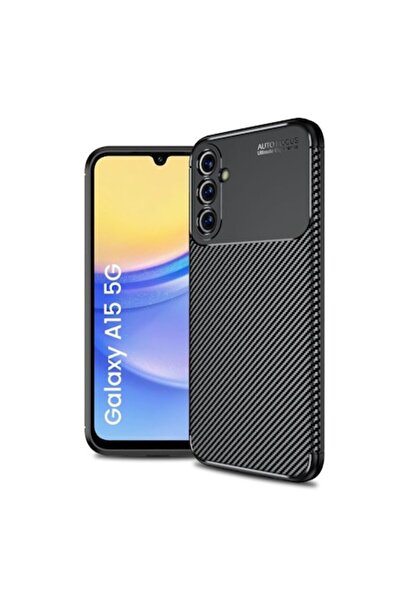 OEM Carcasă din fibră de carbon TPU compatibilă cu Samsung Galaxy A15 4G/5G