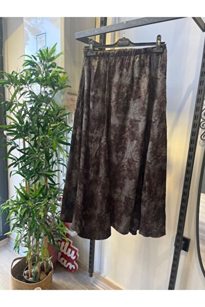 BEBE PLUS Women's Brocade Patterned Skirt