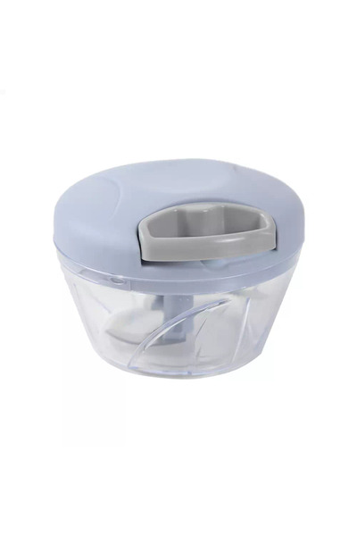 Eotia قطاعة يدوية سريعة التقطيع، وعاء تقطيع، قطاعة داخلية حادة، لون رمادي