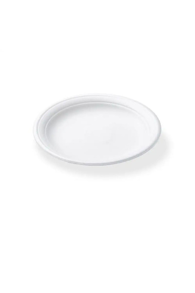 Falcon Disposable Foam Plate White Foam Plate 10 inch- 25pcs