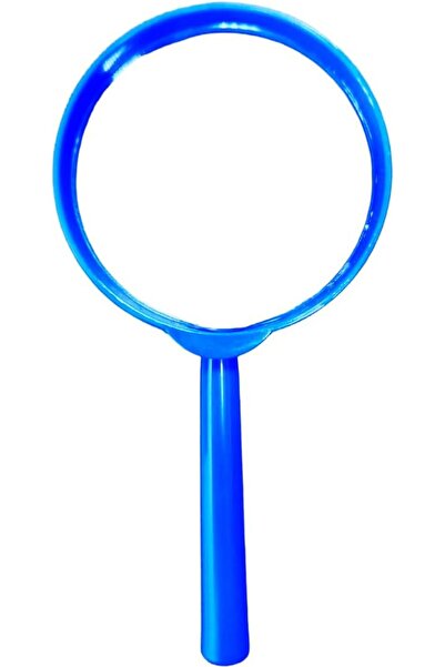 Generic Magnifying Glass, Blue, Plastic, Handheld, Educational Tool for Kids