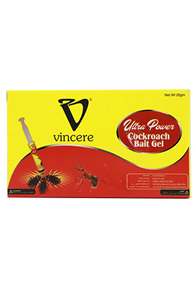 VINCERE Ultra Power Cockroach Bait Gel Powerful Effect- 20g