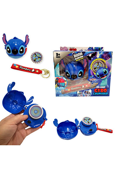 BC Kutuda topaç seti Beyblade Stitch anahtarlık fırlatıcısıyla birlikte