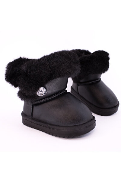 Apawwa Ghete BearStep Negru pentru Fetite