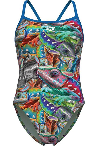 ARENA Women's Iguanas Swimsuit Challenge Back Women's Swimming Suit (Size F)