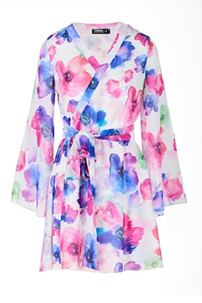 Awama Dress A509, Polyester, Multicolor