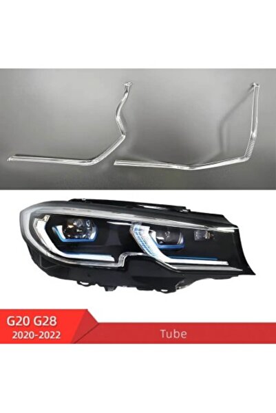 Xenon Bright Set reparații faruri DRL dreapta cu fibră optică BMW Seria 3 G20...