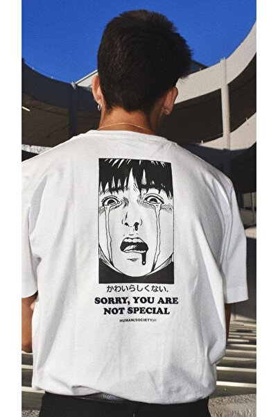 barsdepo You Are Not Special Printed T-Shirt, Oversized Unisex T-Shirt Child ...