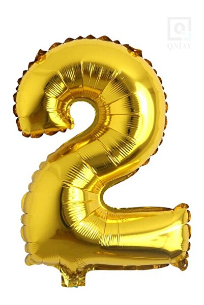 ENG PARTİ DÜNYASI Gold Number Foil Balloons 0–9 |   Shiny Gold Birthday and P...