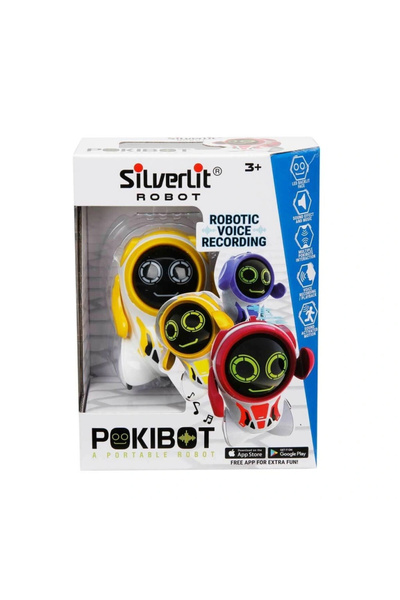 Eng SIL/88042 روبوت Pokibot ذو الذكاء الاصطناعي Silverlit