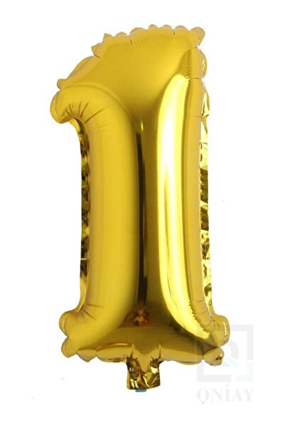 ENG PARTİ DÜNYASI Gold Number Foil Balloons 0–9 |   Shiny Gold Birthday and P...