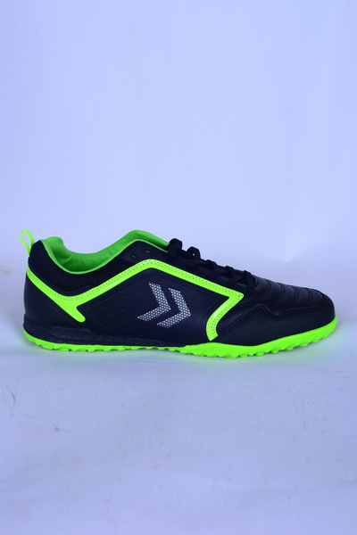 hummel 900580-2001 NİCO Bağcıklı Halı Saha Ortapedik Taban Siyah Erkek Spor Ayakkabı